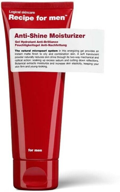 Recipe for Men Anti-Shine Moisturiser 75ml