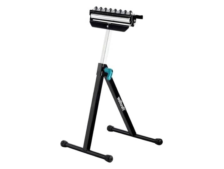 Wolfcraft Servante à Rouleau Multifonction 3 en 1 pour Établis Support réglable de 70-100 cm avec billes et rouleau de 30 cm\, pliable\, charge max 50 kg\, réf. 6102300.