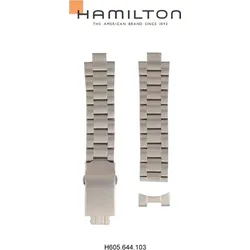 Hamilton - Edelstahlarmband für Khaki King Quartz H695.644.103 - silber