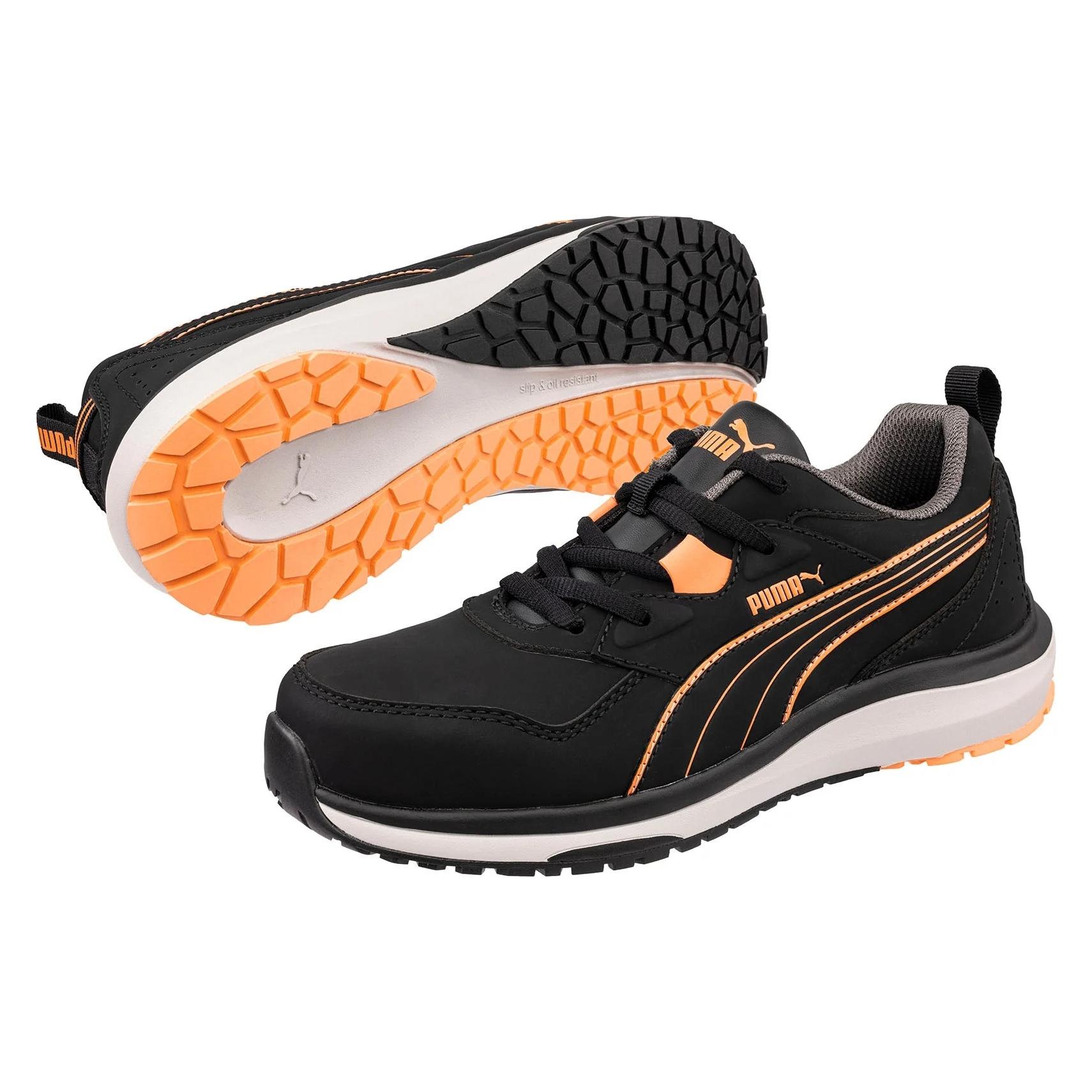 Puma S3S Stepper Blk/Peach Low Sicherheitshalbschuh (37) (642940-246)