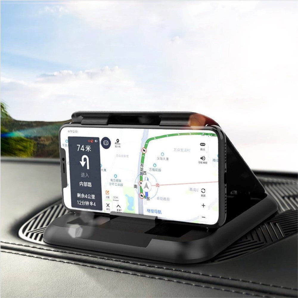 INCOVER Universal Bilholder m. Carbon Design - Sort