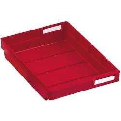 Kappes 6630.00.3151 Lebensmittelverarbeitung Regalkasten lebensmittelgeeignet (L x B x H) 300 x 240 x 65 mm Rot 1 St.