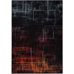 Wecon Home, Teppich, WECONhome Kurzflorteppich Quantum Warp (160 x 110 cm)