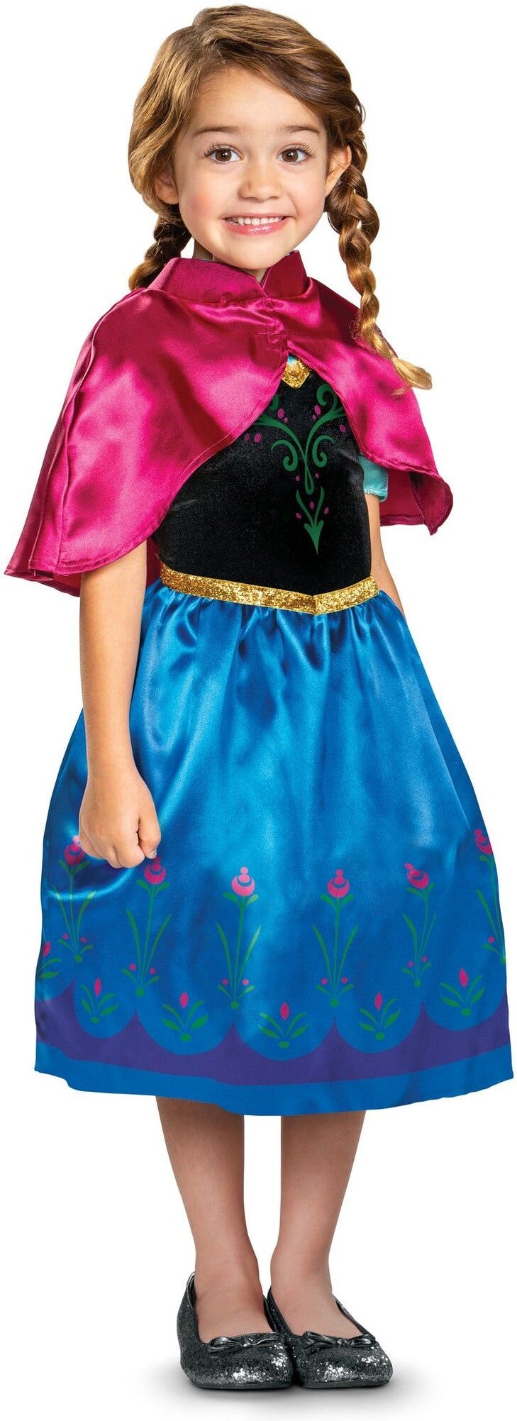 Disguise Disney Frozen Anna Travelling Classic Costume for 7–8 Years