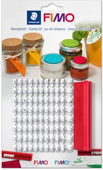 StÃ¤mpelkit FIMO A-Z 0-9