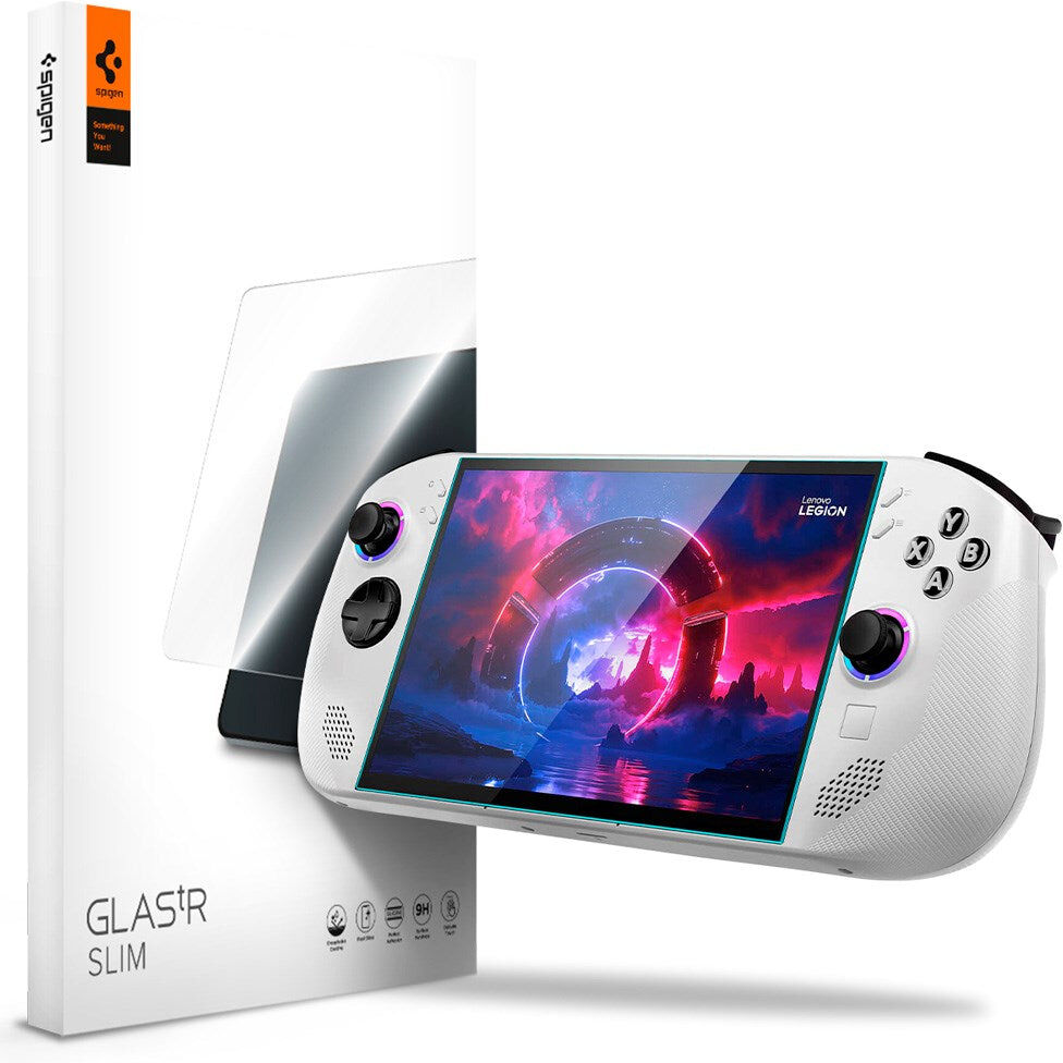 Lenovo Legion Go S Spigen Glass tR Slim Skærmbeskyttelsesglas - 2 stk - Gennemsigtig