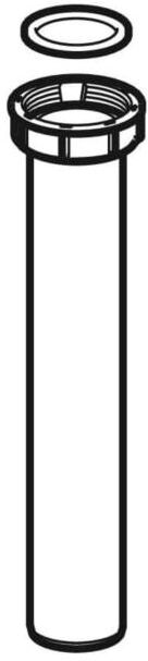 Geberit Anschlusstutzen 242107111 d32 G1 1/4" weiß-alpin