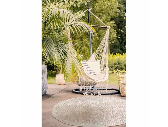 Living Tapis Ø 135 cm Hanna Ivoire