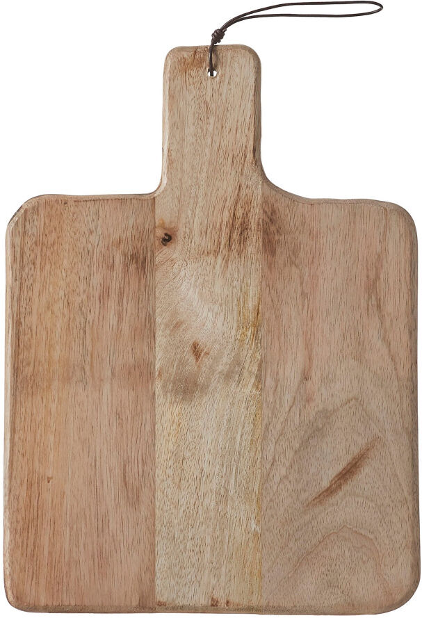 Mica Decorations Mica Tranchierbrett Duko Quadrat Mangoholz H 1 x B 30 x T 20 cm braun