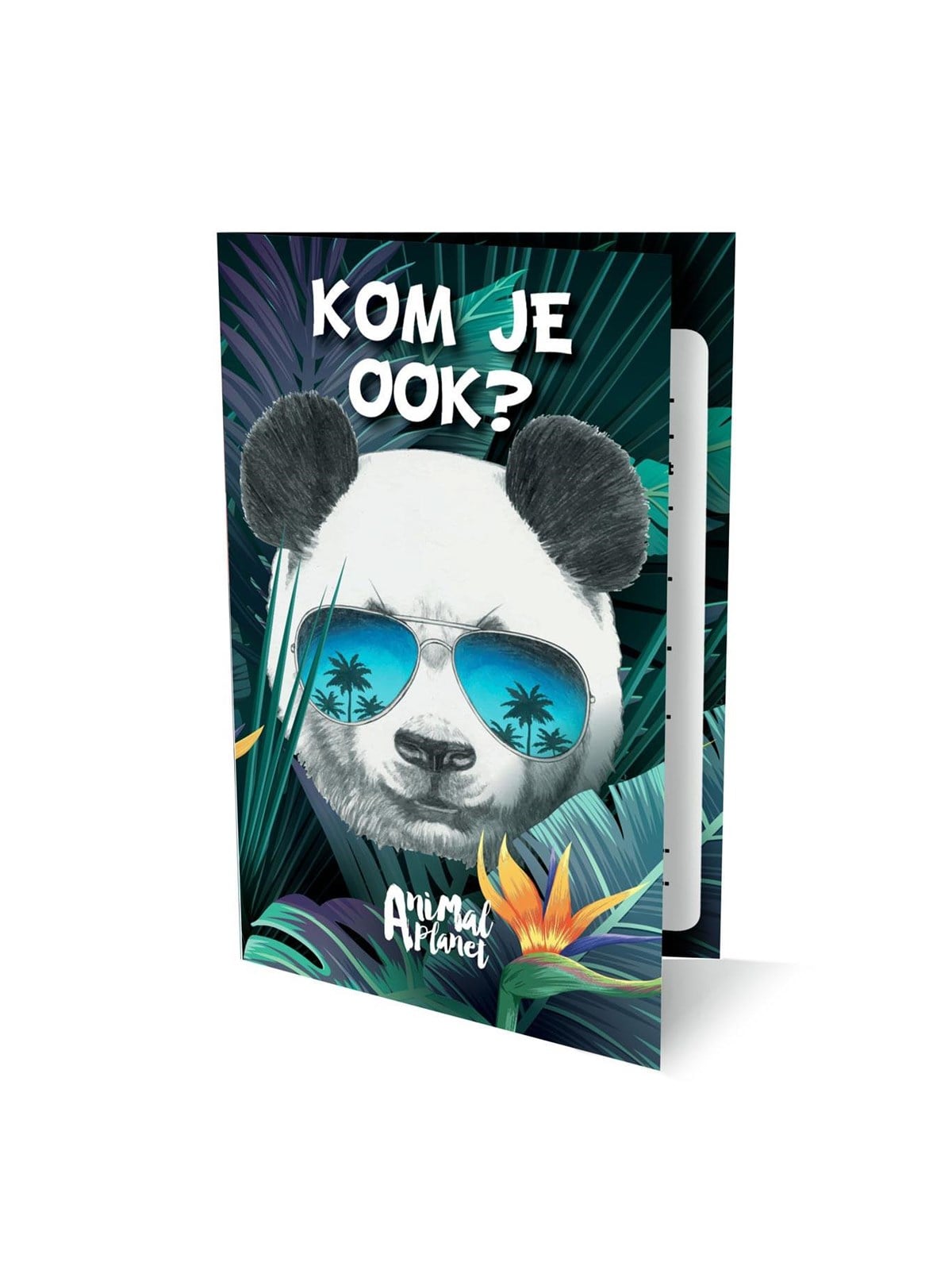 Animal Planet - Invitations Panda 6 pcs.