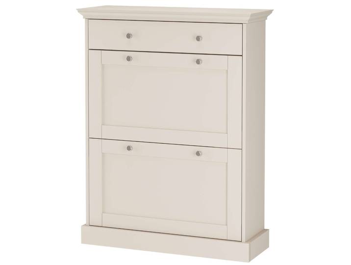 Schuhkommode GOODPRODUCT Binz , kaschmir, B:80cm H:105cm T:30cm, Holzwerkstoff, MDF, Sideboards, Schuhkommode, mit schönen Metallgriffen und vielen Stauraummöglichkeiten, Höhe 105cm