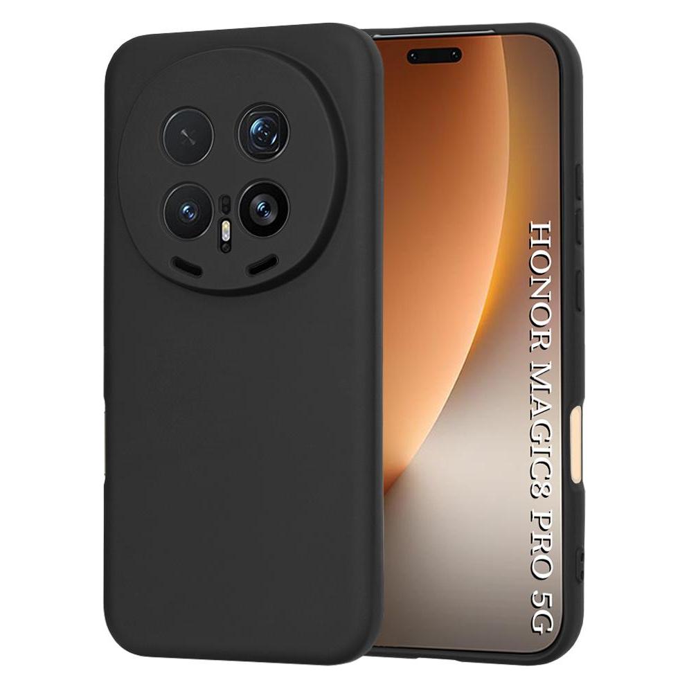 Techsuit - SoftFlex - Honor Magic8 Pro - Black (Honor Magic 8 Pro) (62577901)