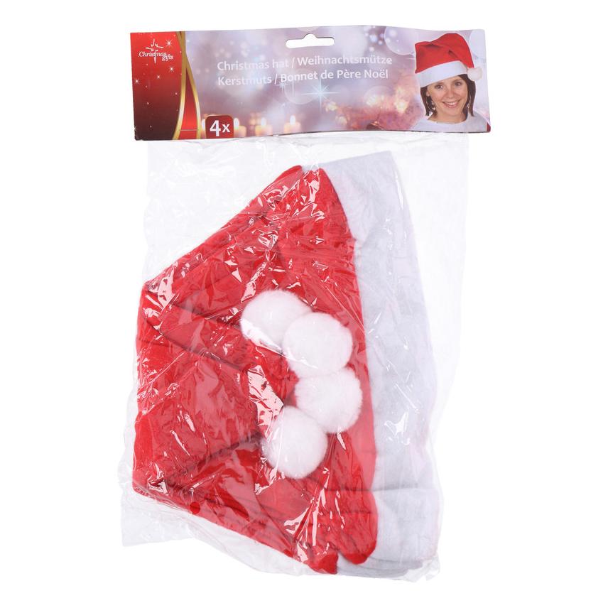 Christmas Gifts Xmas hat set/4 headercard (32947811)