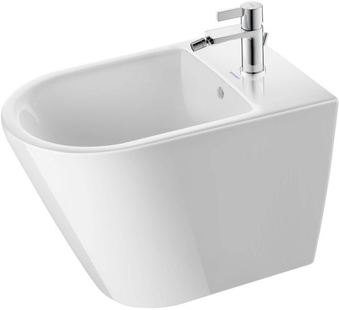 Duravit D-Neo Stand-Bidet 2294100000 37x65cm, mit Hahnloch, Überlauf, Hahnlochbank, weiß
