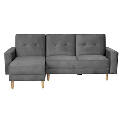 Max Winzer Ecksofa  Just Cool ¦ schwarz ¦ Maße (cm): B: 230 H: 92
