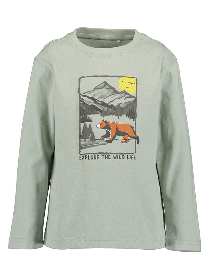 Blue Seven Longsleeve in Mint - 98