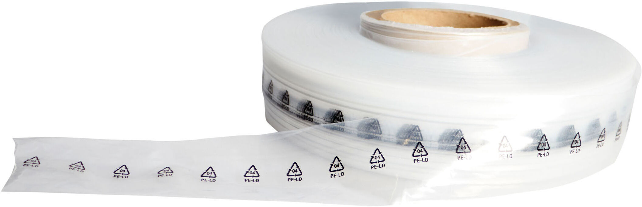 SPRINTIS Film tubulaire, film PE rouleau de 500 m   50 mm   50 µm, transparent