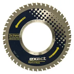 Exact, Sägeblatt, Widia-Präzisionssäge zum Schneiden von Stahl 140 mm 46z (TCT140)