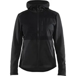 Damen Fleecejacke "3542" - L - schwarz