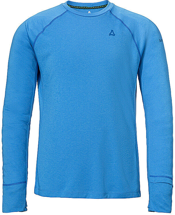 SCHÖFFEL Herren Funktionsshirt Style Refoca Woolmix blau   48 M