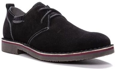 Propet Finn - Mens 9 Black Oxford Shoes W