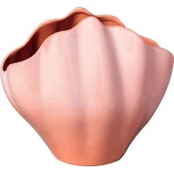 Perlemor Coral Home Shell Vase 23 cm