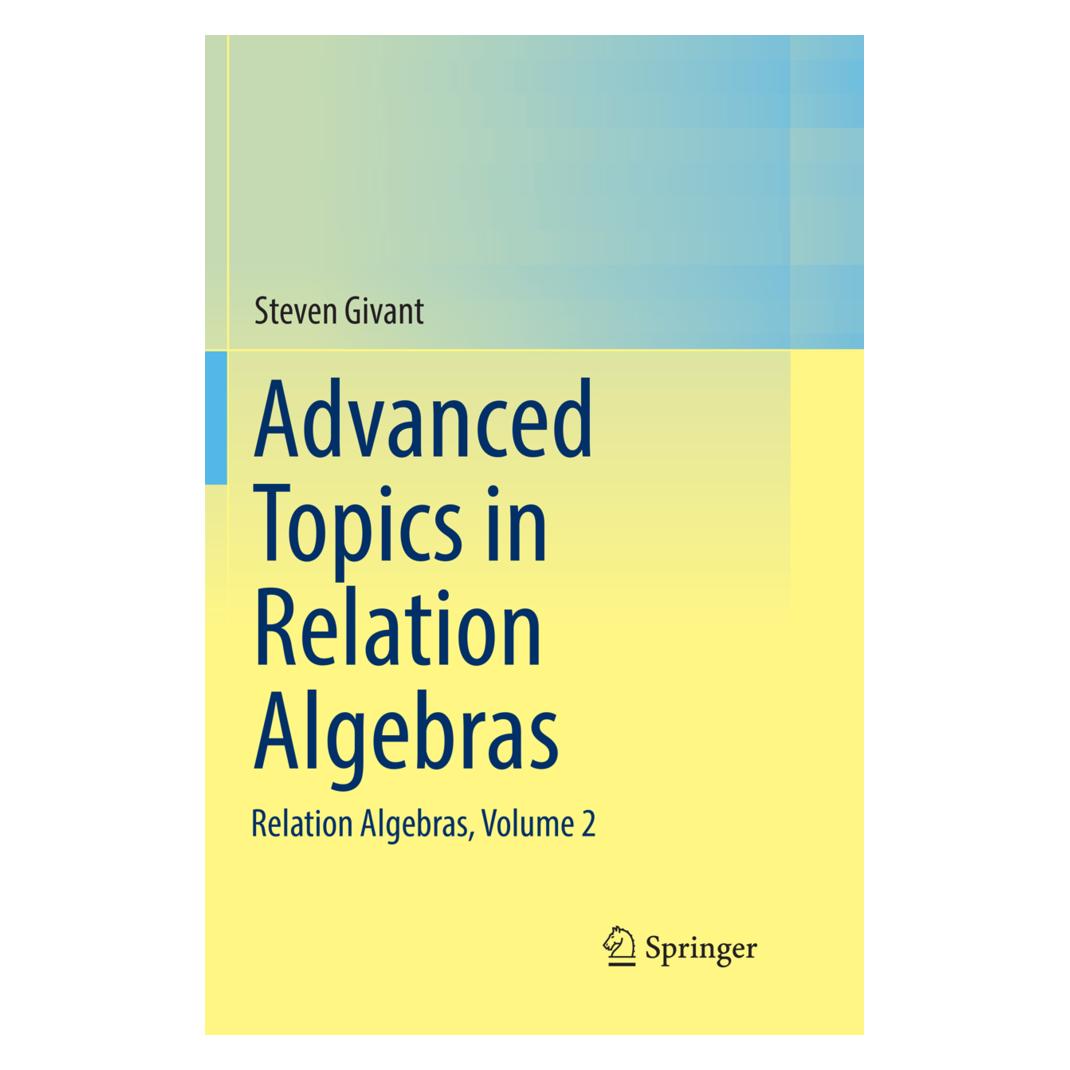 Springer Advanced Topics in Relation Algebras (Englisch, Softcover, Steven Givant) (56053655)