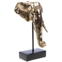 Statue Goldener Elefant 18,5 cm - Anderes Amadeus Harz 31.5x16.5 cm
