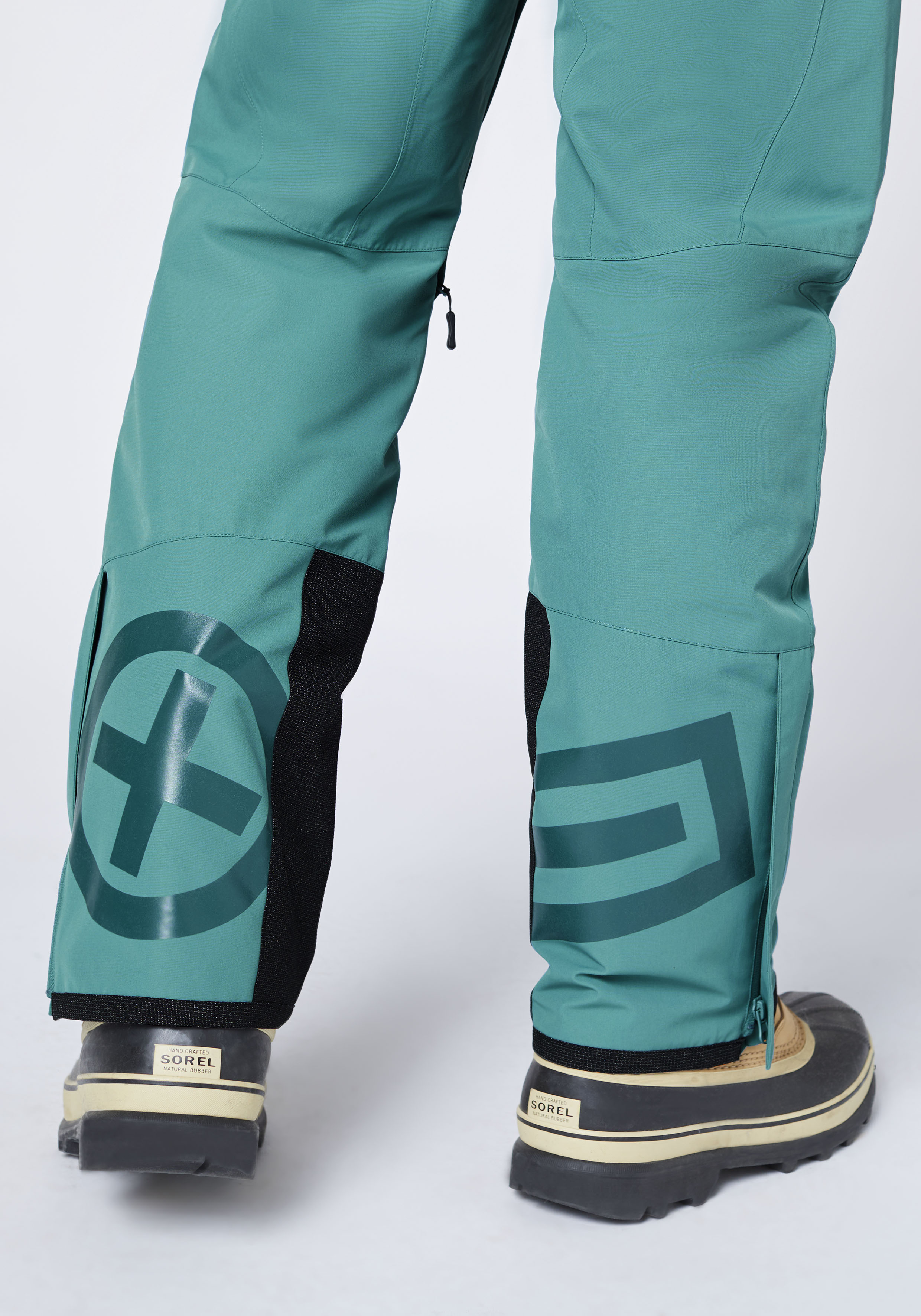 Skihose CHIEMSEE, Herren, Gr. 46, Normalgrößen, grün (hydro), 100% Polyester, unifarben, regular fit, Hosen Skihose, - 10.000 WP/ 10.000 MVP
