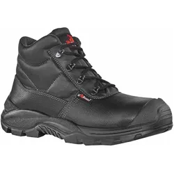 U-Power, Sicherheitsschuhe, Sicherheitsstiefel Jaguar UK Grösse 45 schwarz S3 SRC EN ISO 20345 vollnarbiges Leder (S3, 45)