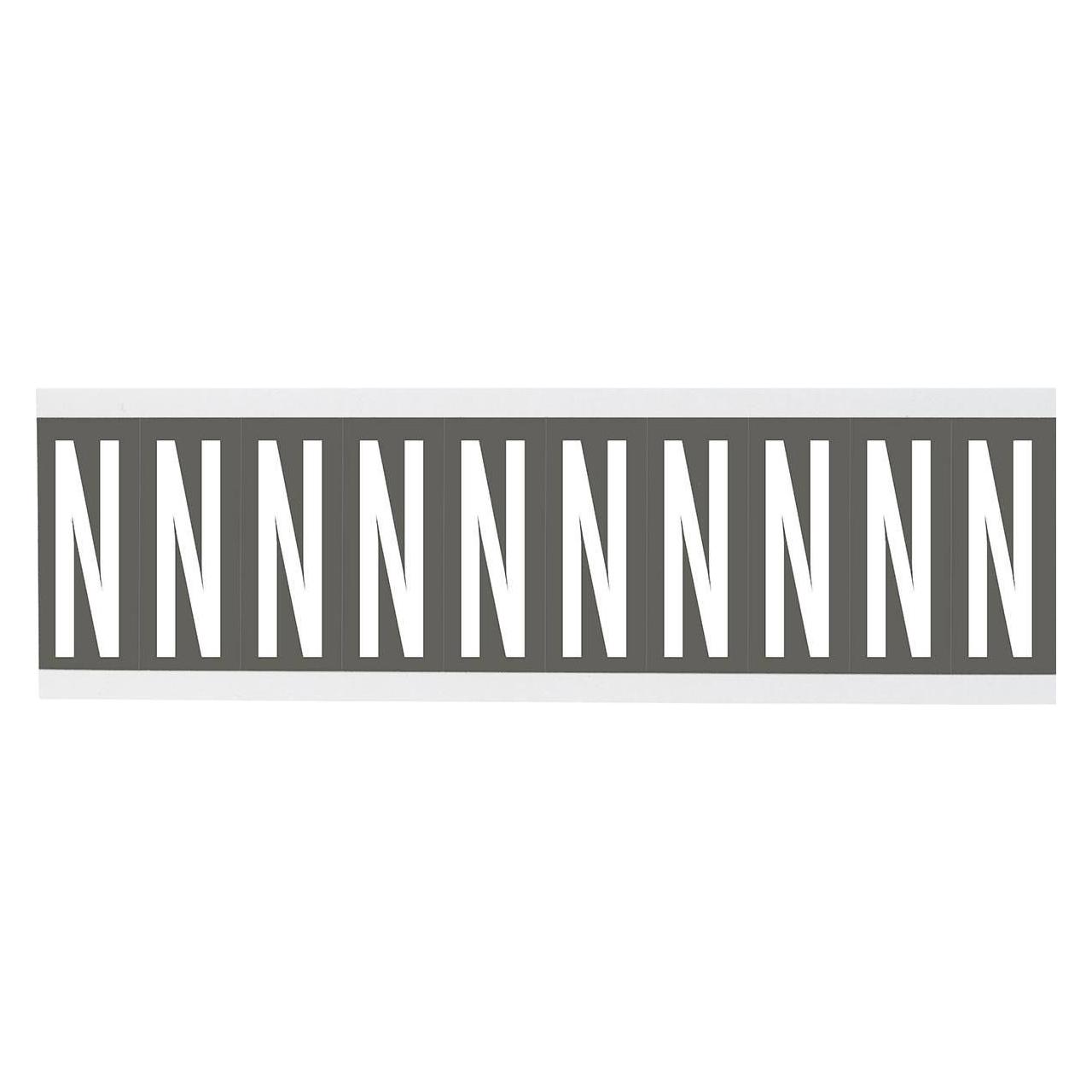 Brady CNL1 Series Etiketten mit Zahlen und Buchstaben (CNL1GR N)