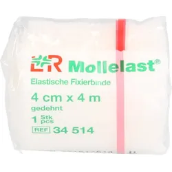 Mollelast Binden 4 cmx4 m weiß