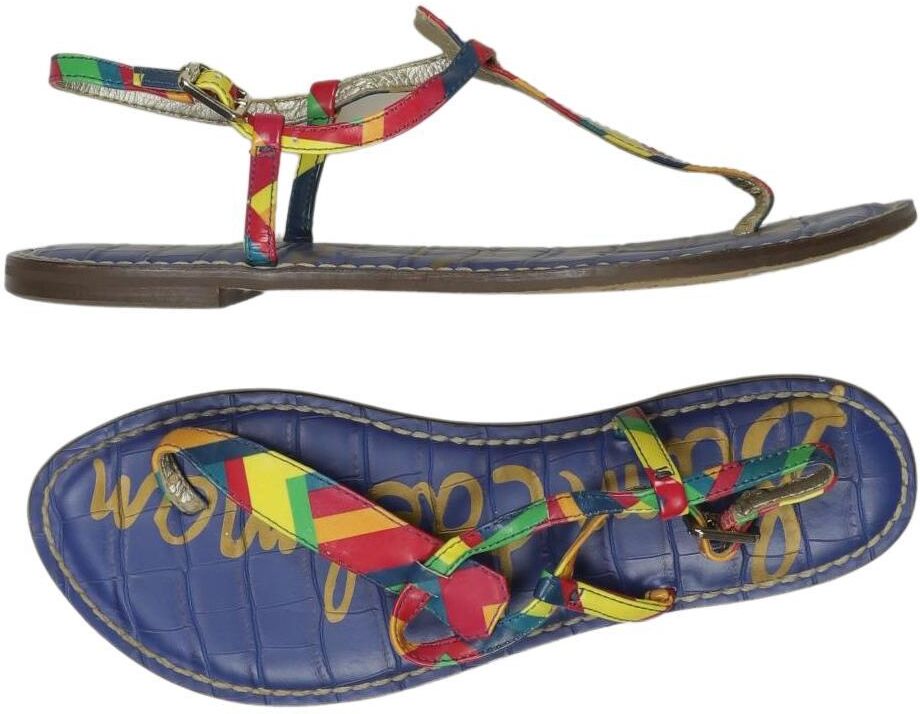 Sam Edelman Damen Sandalen, Mehrfarbig, Gr. EU 38, kein / Etikett - Second Hand