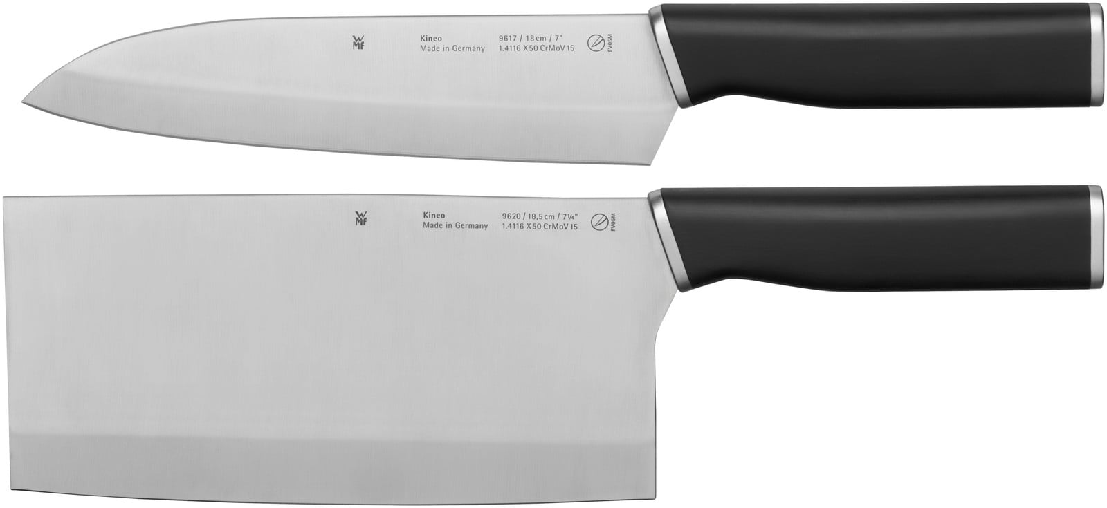 WMF Kineo 2-delige messen set met Perfo-handgreep