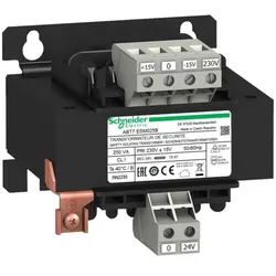 Schneider Electric ABT7ESM025B Sicherheits-/Trenntransformator, Modicon ABT7, Eingang 230V AC, Ausgang 24V AC, 250VA