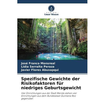 Spezifische Gewichte der Risikofaktoren für niedriges Geburtsgewicht, Taschenbuch von José Franco Monsreal,Lidia Serralta Peraza,Javier Flores