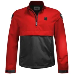 Blauer Spring Pull Motorrad Textiljacke