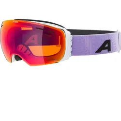 Alpina GRANBY Q-LITE - Skibrille / Snowboardbrille - white-lilac matt