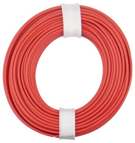 Donau Elektronik 175-010 Litze LiY 1 x 0.75mm² Rot 1St.
