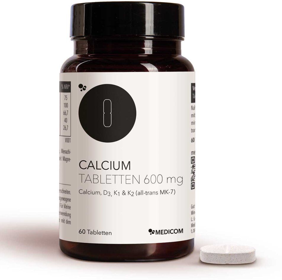 MEDICOM Calcium Tabletten 600 Mg 60stk