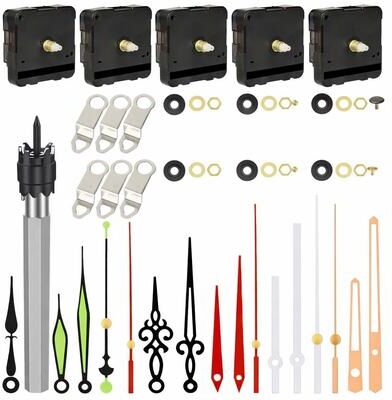 Drop Dash Deals DIY Clock Repair Kit With Silent Movement, Clock Styles DIY Clock Repair Kit With Silent Movement, Clock Styles