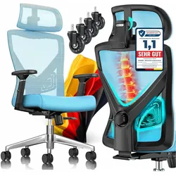 Kesser, Bürostuhl, Ergonomischer Bürostuhl mit Wippfunktion