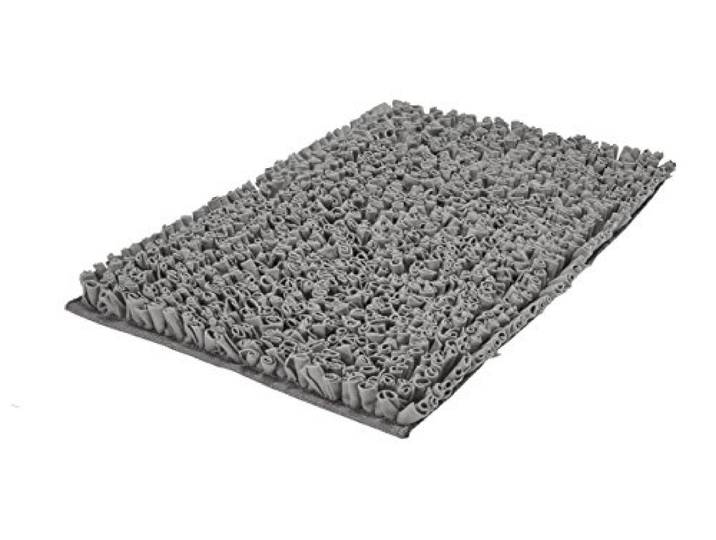 Kleine Wolke Textilgesellschaft Antigua Tapis de Bain\, Combinaison\, Gris\, 60 x 90 x 5 cm