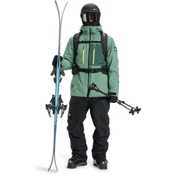 Quiksilver, Herren, Skijacke, Sycamore Solid 20K Jacket (XL), Grün