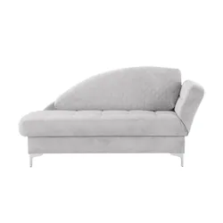 nehl Liege  Greta ¦ grau ¦ Maße (cm): B: 182 H: 79 T: 86.0