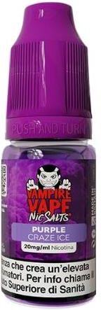 Vampire Vape Purple Craze Ice Liquido Pronto 10ml Frutta Esotica Mentolo Ghiaccio