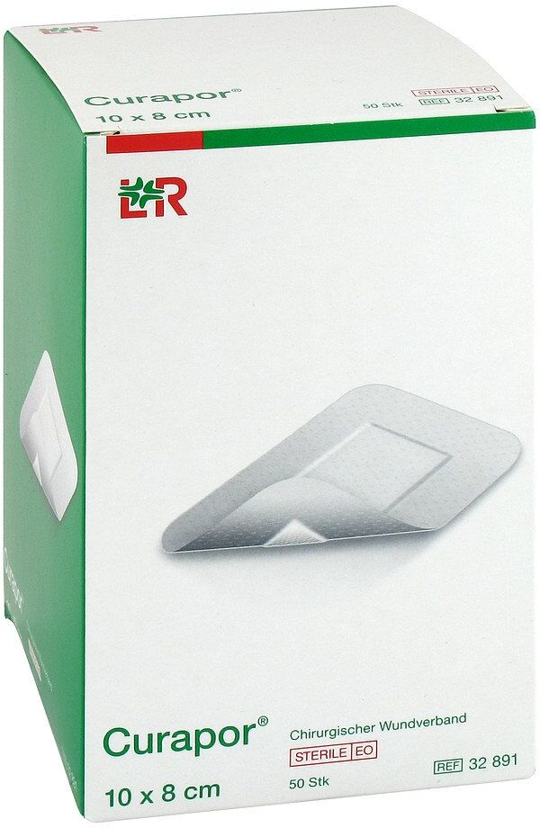 Curapor Wundverband steril chirurgisch 8x10 cm