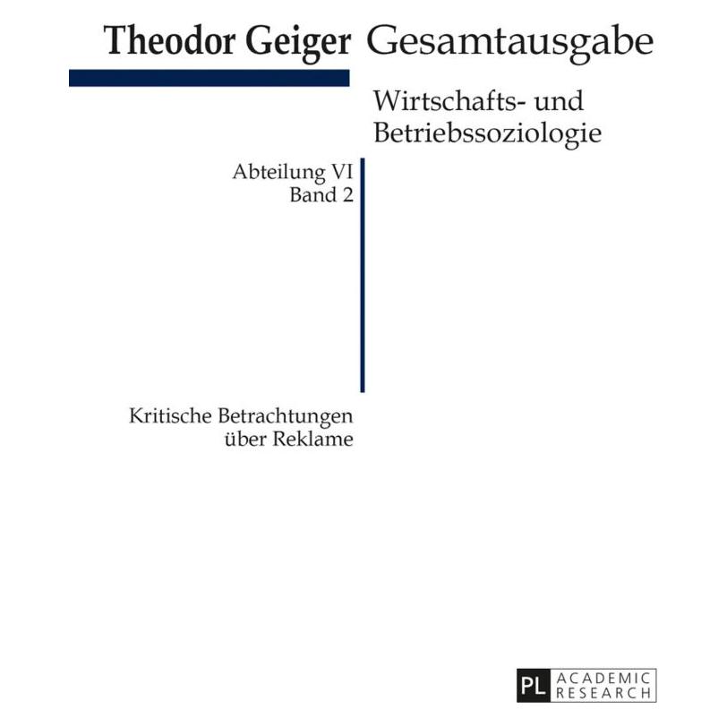 Peter Lang Kritische Betrachtungen über Reklame (Deutsch, Softcover, Klaus Rodax) (56028940)