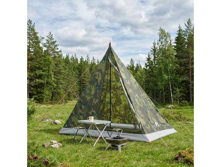 vidaXL Trekkingzelt 2 Personen Tarnung