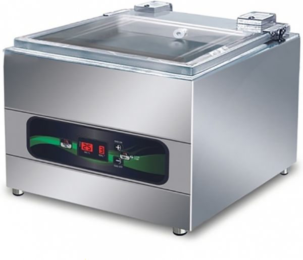 AgriEuro TOP-LINE Kammervakuumierer Euro 3000 Edelstahl -  Schweißleiste 30 cm